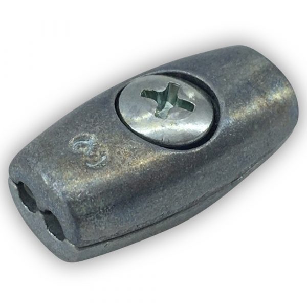 Cable clamp, oval - Size 3