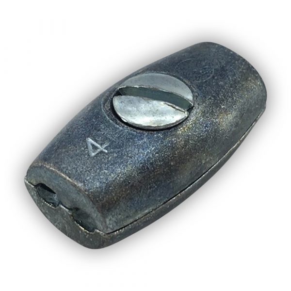 Cable clamp, oval - Size 4