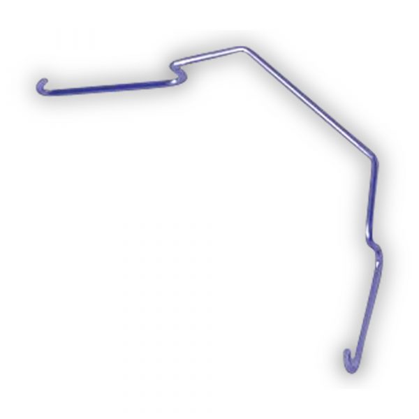 Wire guide for profile, stainless steel