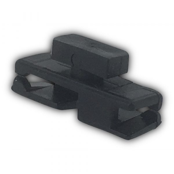 Wire guide for profile, plastic