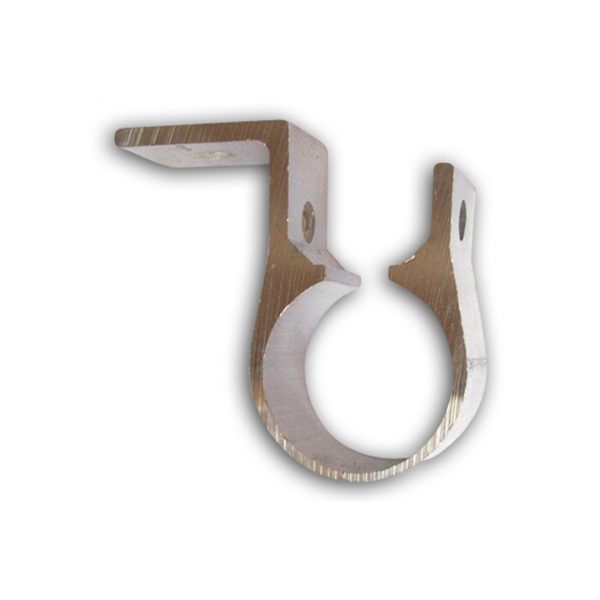 Tube holder, aluminium - Ø27mm