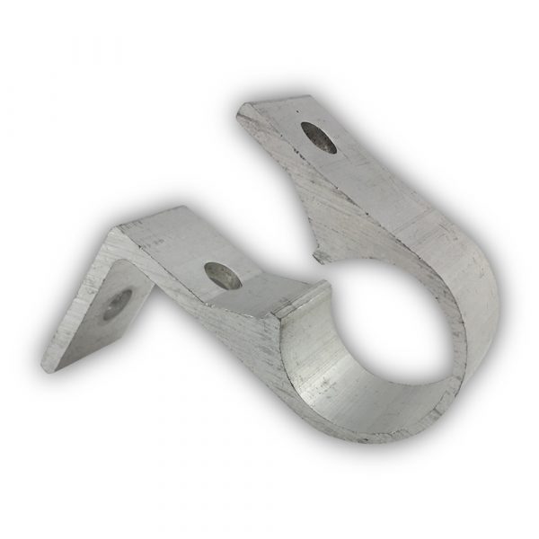 Tube holder, aluminium - Ø32mm