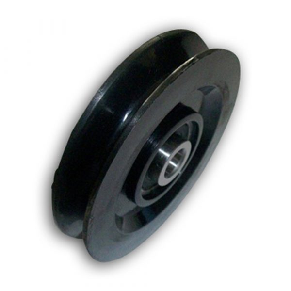 Awing pulley without bracket