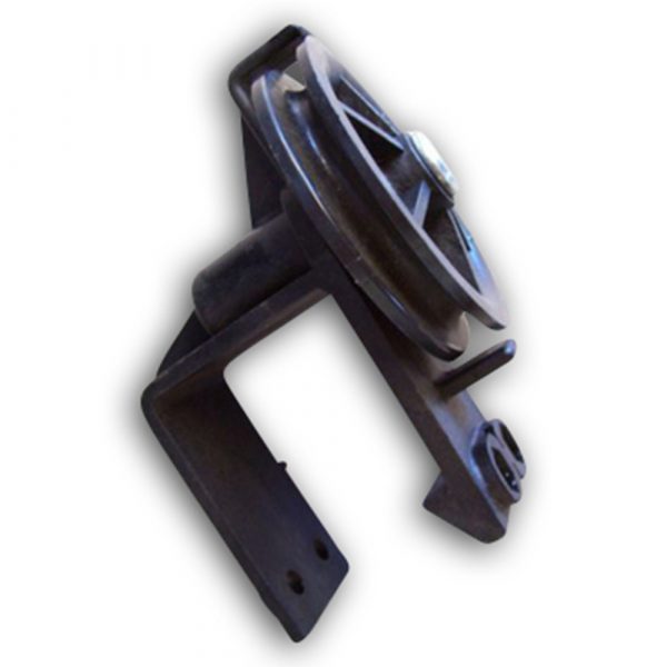 Awing pulley with special plastic bracket