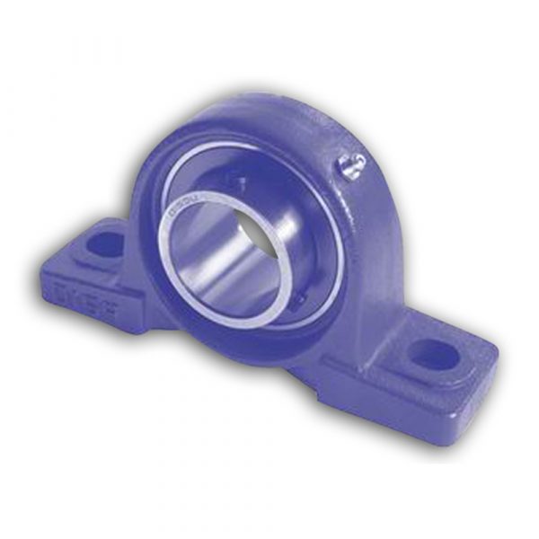 Bearing plate, round - for 1,5'' shaft, cast-iron housing