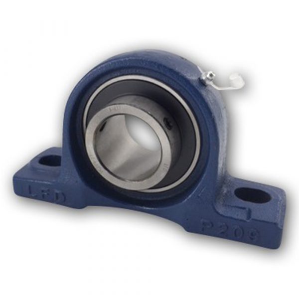 Bearing plate, round - for 2'' shaft, cast-iron housing