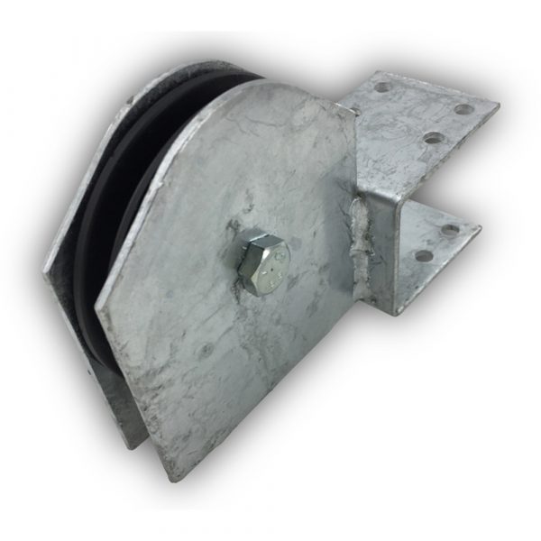 Supporting beam with pulley