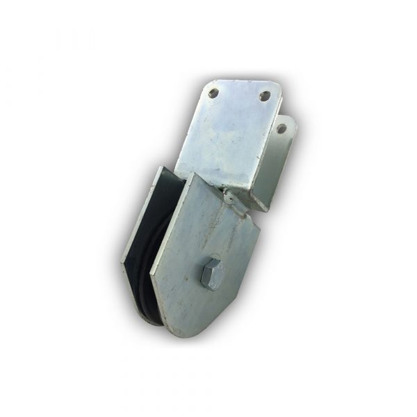 Umlenkrolle - Ø100mm Hinter Träger 50x30mm