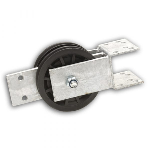 Double awing pulley
