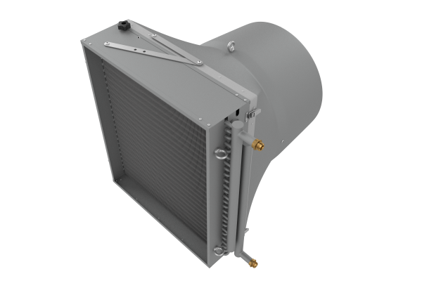 Air heater (with warm water)