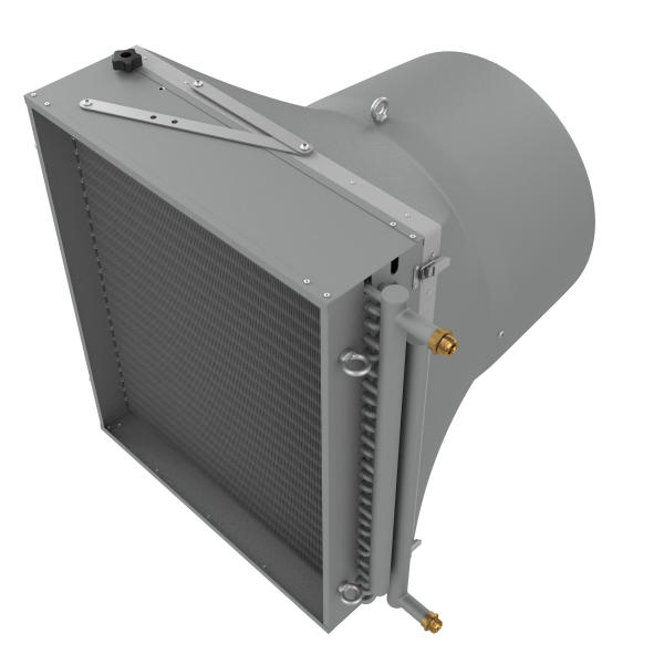 Air heater (with warm water)